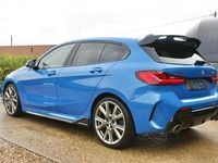 Used BMW M135 Comfort Edition 306 HP (225 kW) 2019 Blue Hatchback