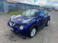 Used Nissan Juke Tekna 2014 Blue SUV