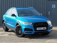 Used Audi Q3 Black Edition 184 HP (135 kW) 2018 Blue SUV
