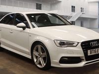 Used Audi A3 S-Line 150 HP (110 kW) 2015 White Sedan