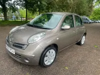 Used Nissan Micra 88 HP (64 kW) 2007 Beige Hatchback