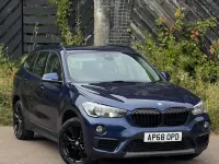 Used BMW X1 150 HP (110 kW) 2019 Blue SUV
