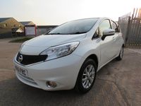 Begagnad Nissan Note Acenta 2016 Vit Halvkombi