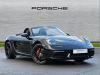 Used Porsche Boxster 344 HP (253 kW) 2018 Black Cabriolet