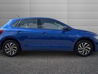 Used VW Polo Life 95 HP (69 kW) 2023 Blue Hatchback