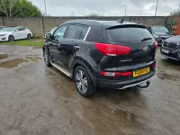 Used Kia Sportage 115 HP (84 kW) 2014 Black SUV