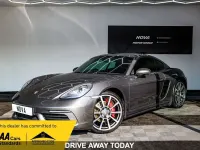 Used Porsche 718 Cayman 350 HP (257 kW) 2017 Grey Coupe