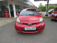 Used Toyota Aygo 68 HP (50 kW) 2011 Red Hatchback