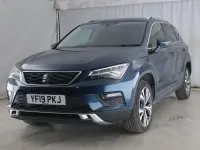 Used Seat Ateca SE Technology 115 HP (84 kW) 2019 Blue SUV
