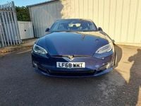 Used Tesla Model S 386 kW (525 HP) 2018 Blue Hatchback