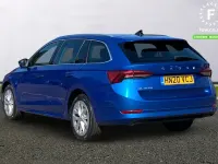 Used Skoda Octavia SE L First Edition 150 HP (110 kW) 2020 Blue Estate