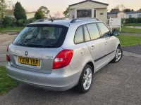 Used Skoda Fabia 86 HP (63 kW) 2008 Silver Estate