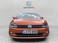 Begagnad VW Polo Match 95 HK (69 kW) 2020 Orange Halvkombi