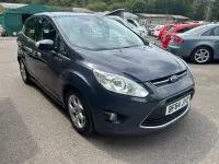 Used Ford C-MAX Zetec 115 HP (84 kW) 2014 Blue MPV