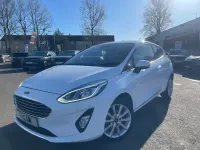 Used Ford Fiesta Titanium 125 HP (91 kW) 2017 White Hatchback