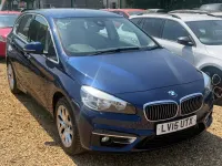Used BMW 218 Luxury Line 2015 Blue MPV