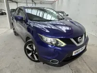 Used Nissan Qashqai N-TEC 110 HP (80 kW) 2015 Blue SUV