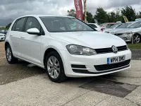 Used VW Golf VII SE 2014 White Hatchback