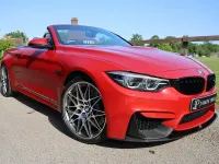Usado BMW M4 Cabriolet Competition Edition 2017 Rojo Descapotable