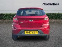 Used Ford Ka Plus Zetec 85 HP (62 kW) 2017 Red Hatchback