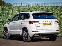 Used Skoda Karoq SportLine 150 HP (110 kW) 2024 White SUV
