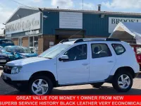 Used Dacia Duster Lauréate 110 HP (80 kW) 2013 White SUV