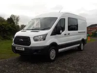 Usado Ford Transit 130 CV (95 kW) 2018 Blanco Van