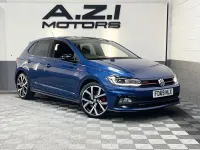 Used VW Polo GTI 200 HP (147 kW) 2019 Blue Hatchback