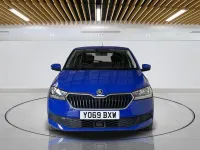 Used Skoda Fabia 95 HP (69 kW) 2020 Blue Hatchback