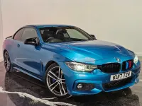 Used BMW 430 Cabriolet M Sport 252 HP (185 kW) 2017 Blue Cabriolet