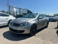 Used VW Golf Cabriolet S 122 HP (89 kW) 2012 Silver Cabriolet