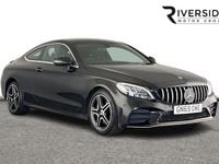 Used Mercedes C300 AMG line 258 HP (189 kW) 2019 Black Coupe