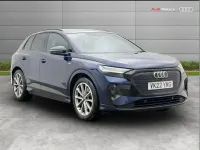 Used Audi Q4 e-tron Black Edition 150 kW (204 HP) 2022 Blue SUV
