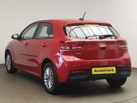 Used Kia Rio 99 HP (72 kW) 2023 Red Hatchback