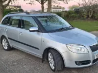 Used Skoda Fabia 86 HP (63 kW) 2008 Silver Estate