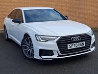Used Audi A6 Black Edition 204 HP (150 kW) 2020 White Sedan