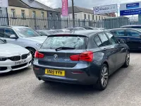 Used BMW 118 Sport Line 150 HP (110 kW) 2019 Grey Hatchback