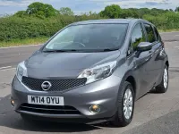 Used Nissan Note Acenta Premium 80 HP (58 kW) 2014 Grey Hatchback