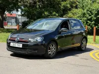 Used VW Golf VI SE 2010 Black Hatchback