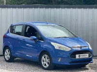 Used Ford B-MAX Zetec 100 HP (73 kW) 2013 Blue MPV