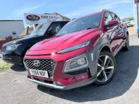 Used Hyundai Kona Premium 177 HP (130 kW) 2018 Red SUV