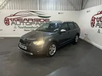 Used Skoda Octavia Scout 4x4 184 HP (135 kW) 2017 Grey Estate