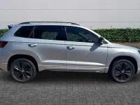 Used Skoda Karoq SportLine 150 HP (110 kW) 2023 Brilliant silver metallic SUV
