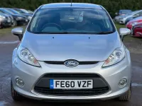 Used Ford Fiesta Zetec 95 HP (69 kW) 2010 Silver Hatchback