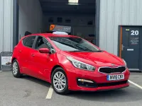 Używany Kia Ceed 2016 Czerwony Hatchback