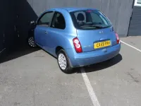 Used Nissan Micra Visia 65 HP (47 kW) 2009 Blue Hatchback