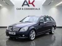 Used Mercedes C250 204 HP (150 kW) 2009 Black Estate