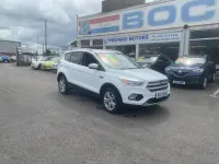 Used Ford Kuga Zetec 120 HP (88 kW) 2017 White SUV