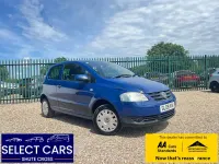 Used VW Fox 55 HP (40 kW) 2008 Blue Hatchback