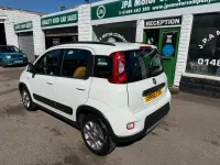 Used Fiat Panda Trekking 85 HP (62 kW) 2015 White Hatchback